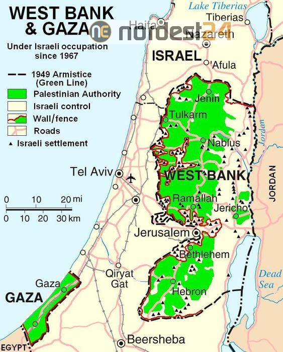 Ue a Israele, agiremo in caso annessioni