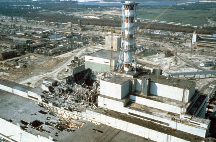 CHERNOBYL, UKRAINE, USSR - MAY 1986: Chernobyl nuclear power plant a few weeks after the disaster. Chernobyl, Ukraine, USSR, May 1986.  (Photo by Igor Kostin/Laski Diffusion/Getty Images)