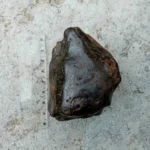 La pietra fusa, probabile meteorite