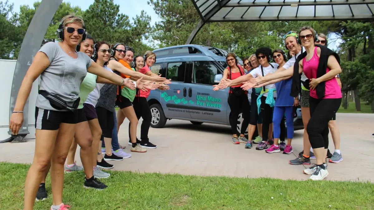 Una camminata metabolica a Lignano per sostenere l'associazione "Una Mano per Vivere"