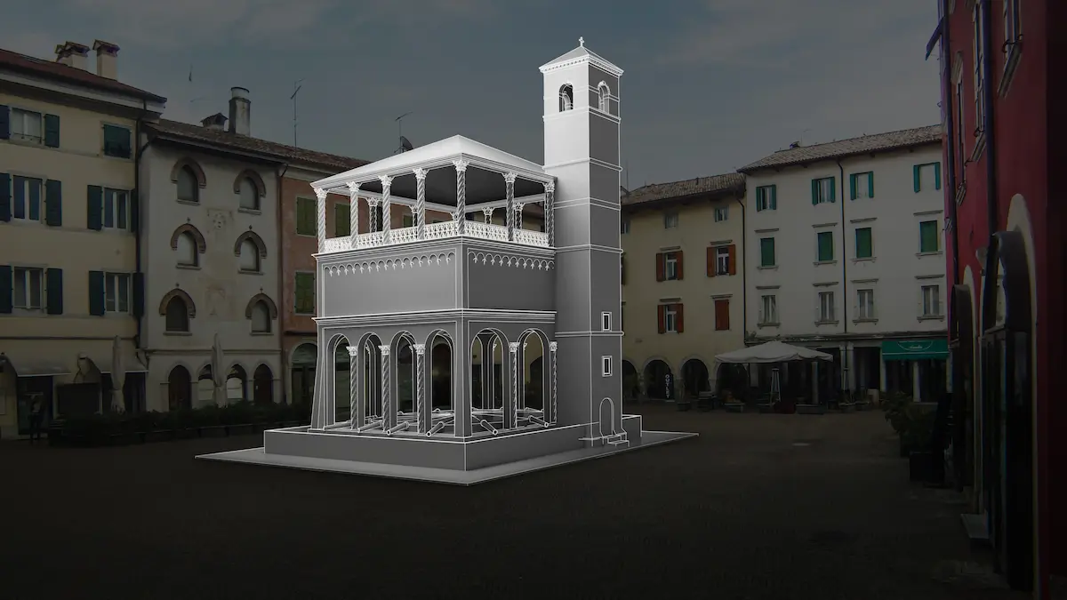 Virtual Balcony in piazza a Cividale del Friuli: «un viaggio attraverso i secoli»