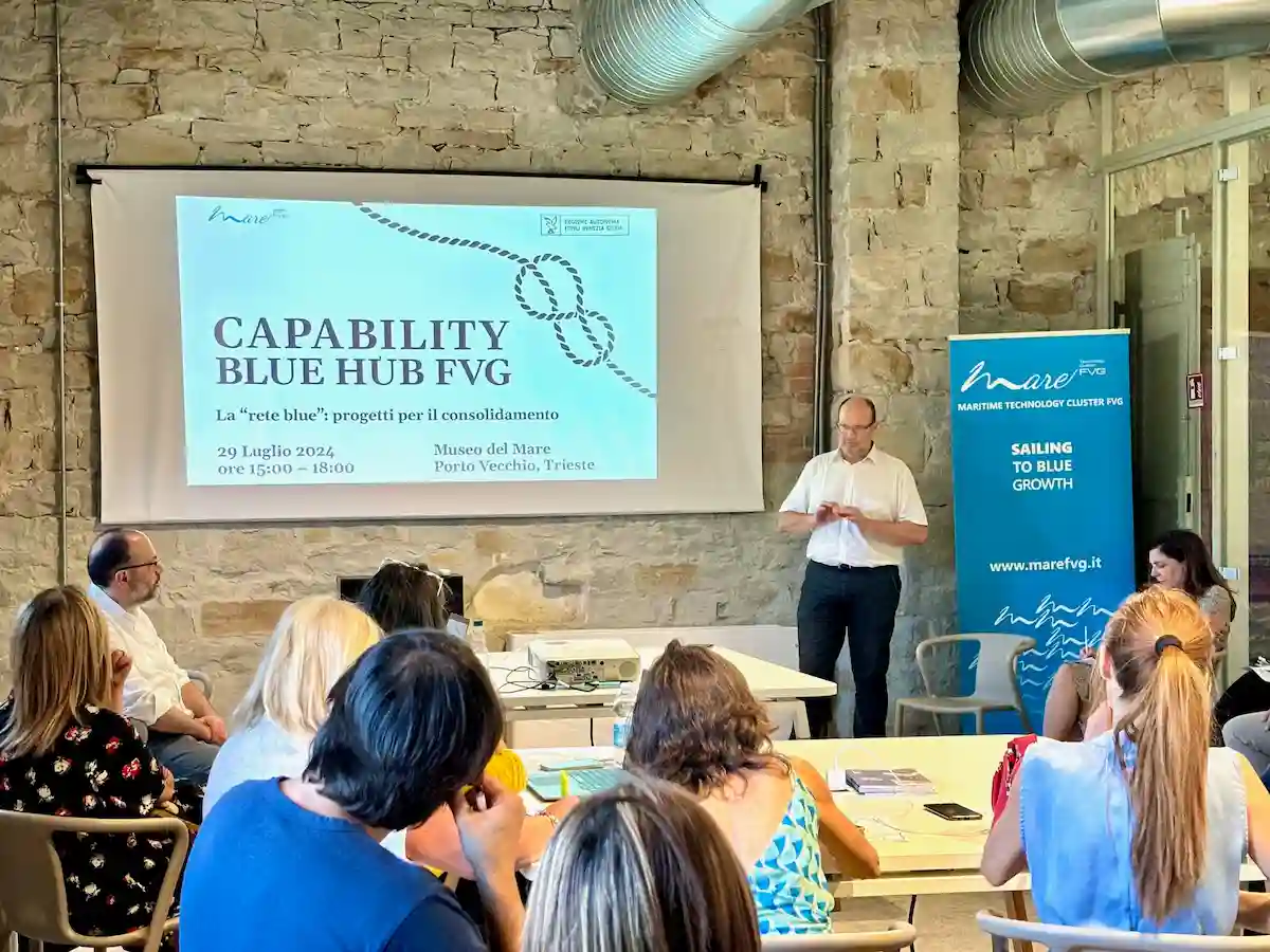 Capability Blue Hub Fvg: presentati i risultati al Museo del Mare Porto Vecchio