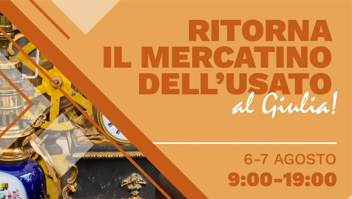 mercatino dell'usato al Giulia