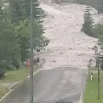 Val di Zoldo: Provinciale 347 del passo Duran chiusa per colata detritica