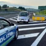 guida contromano sull'A23