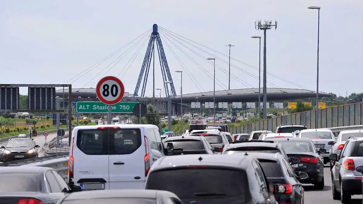 Traffico da bollino rosso in autostrada a Nordest