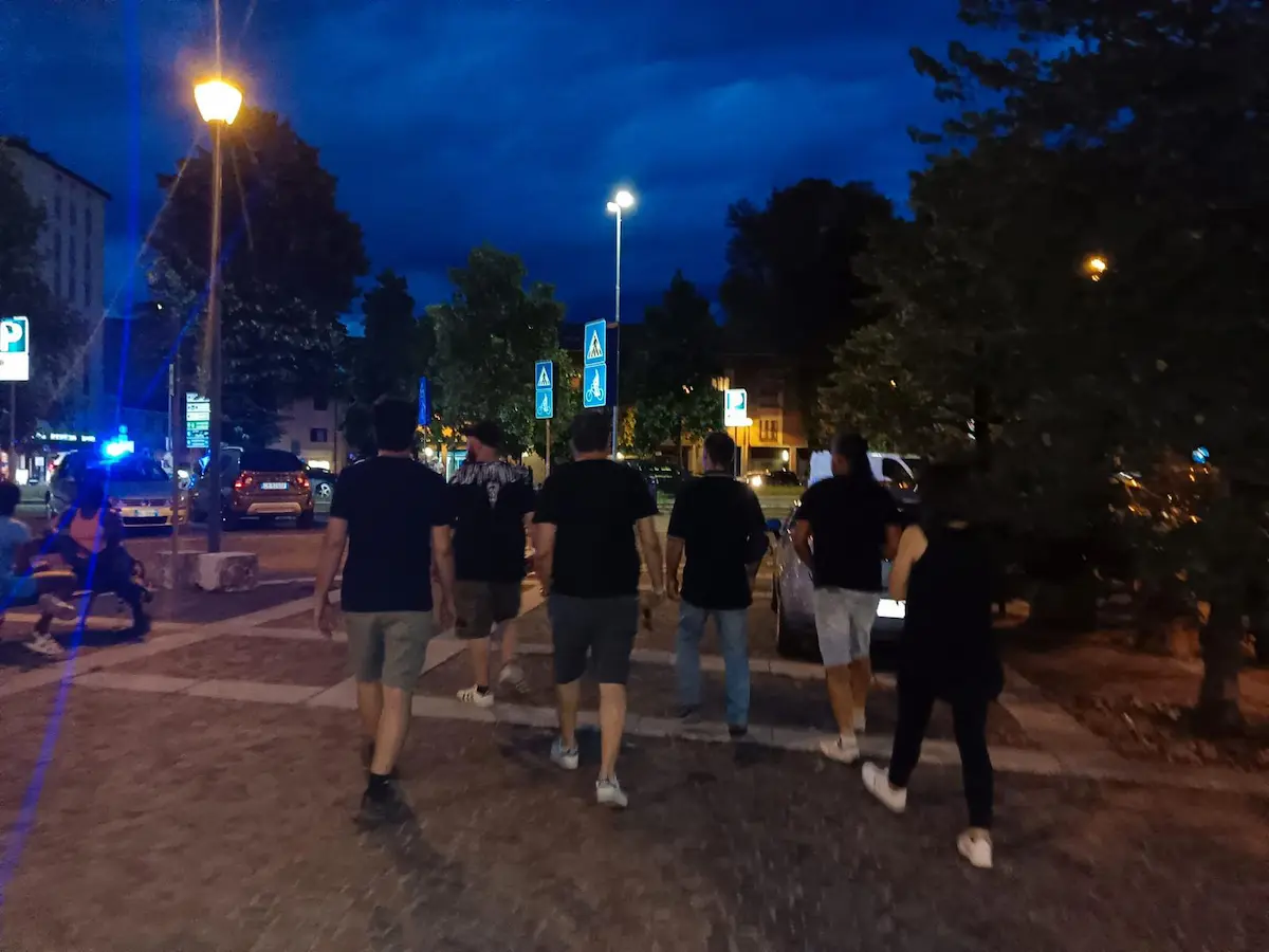 passeggiata per la sicurezza