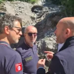 Sappada, riaperta la SR355. Riccardi: «frana in Val Pesarina venti volte più grande»
