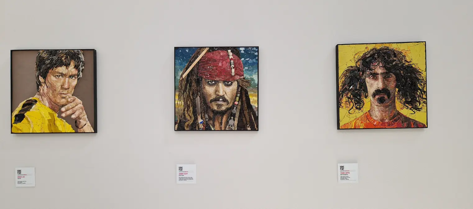 Volti musivi: Icons of art