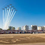 Le Frecce Tricolori tornano a casa dopo il tour negli Usa