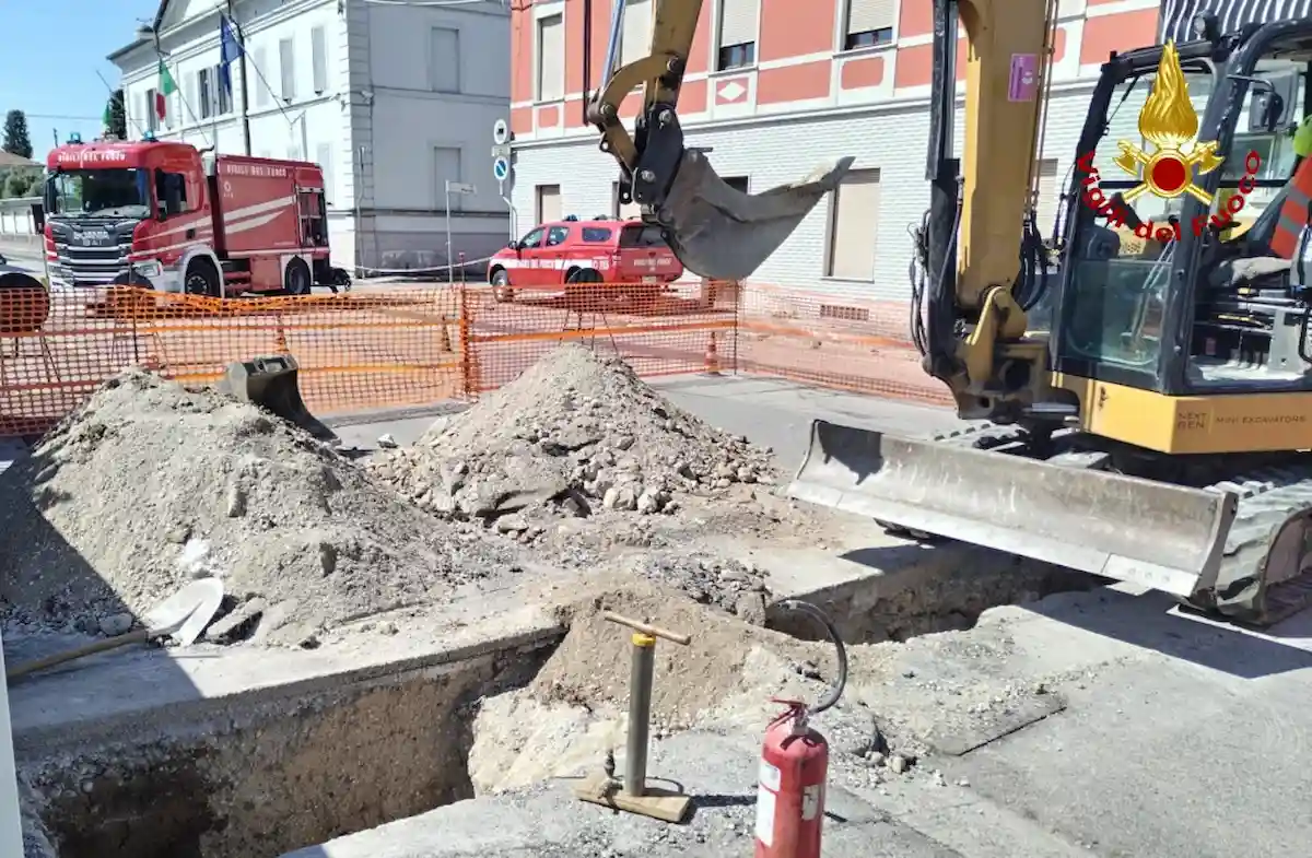 fuga di gas a Gorizia