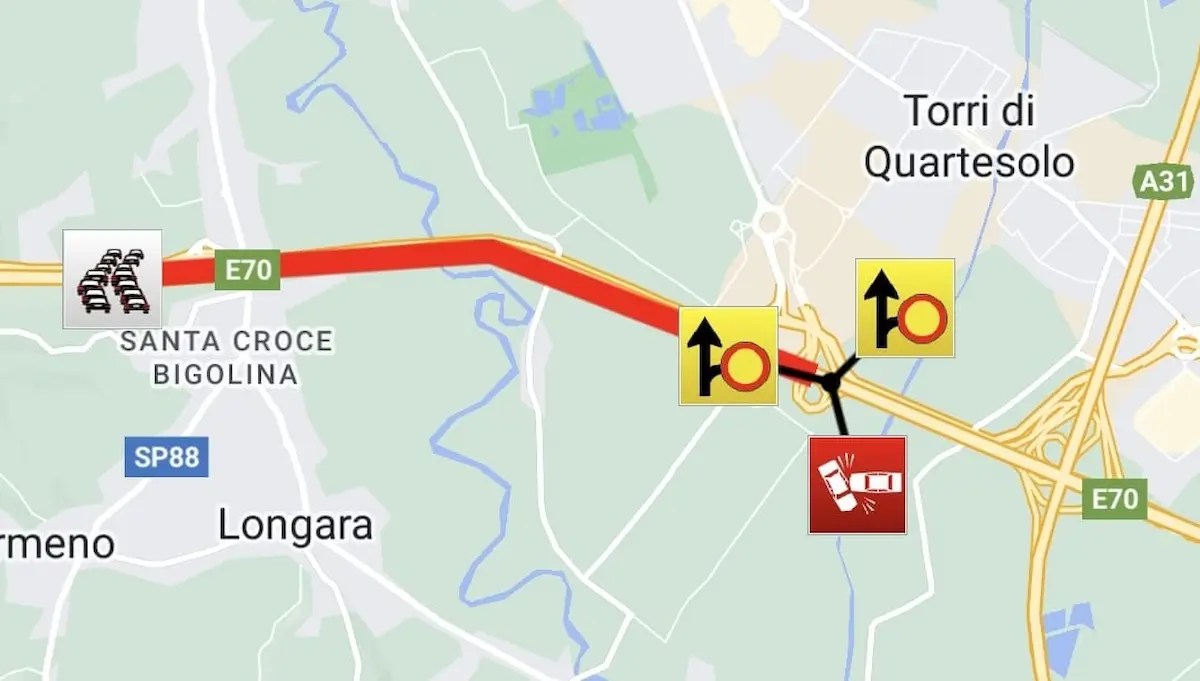 Incidente in A4