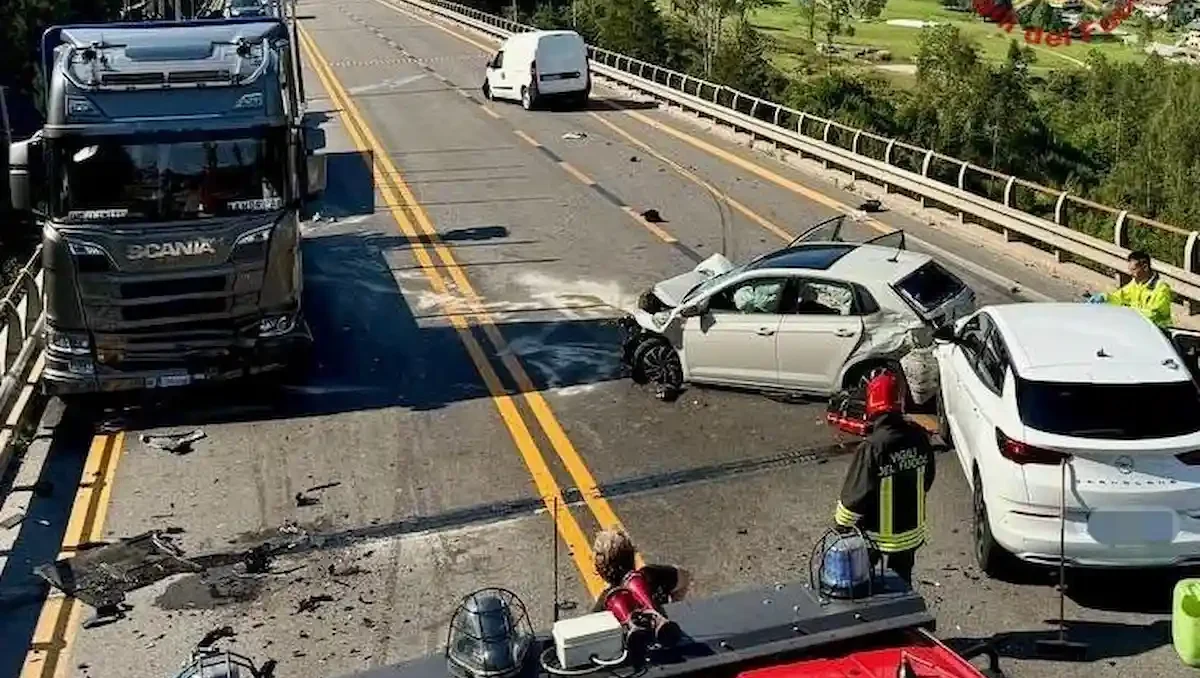 Incidente mortale sul ponte Cadore