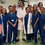 equipe di oculistica