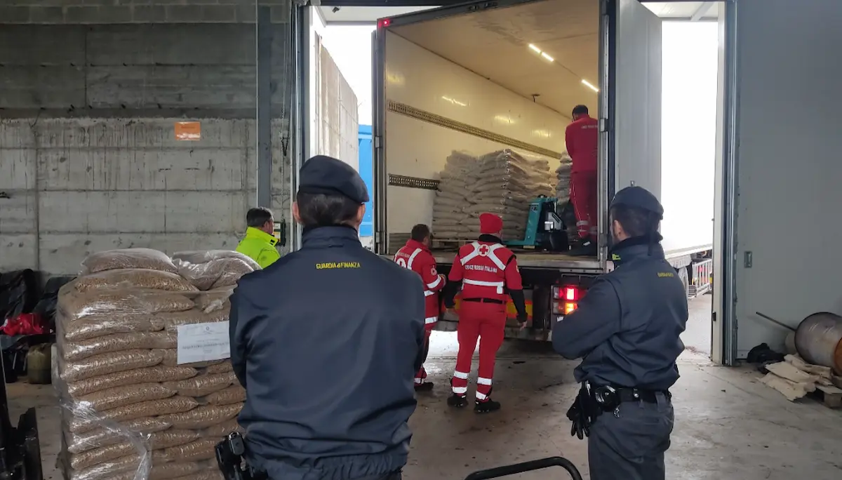 pellet sequestrato
