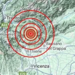 scossa di terremoto a Gallio