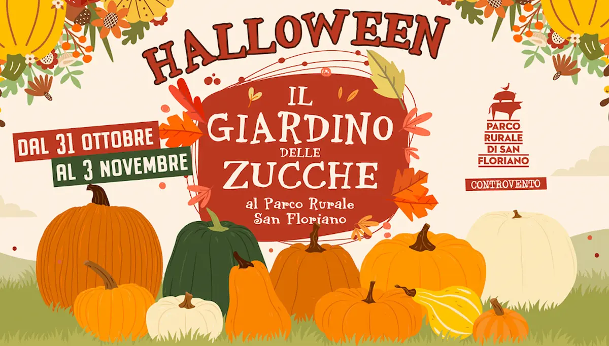 Giardino delle zucche al Parco San Floriano