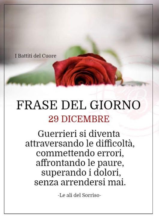 Buongiorno domenica 29 dicembre 2024 frasi e immagini per iniziare la giornata con il sorriso