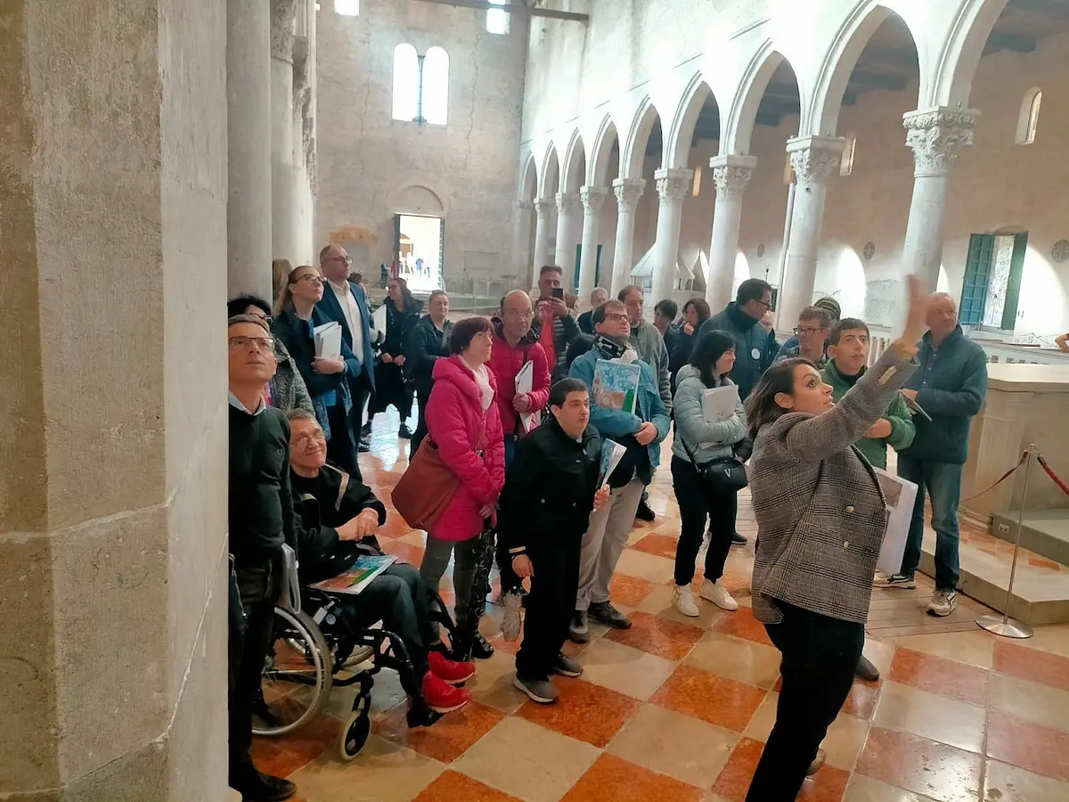 Basilica di Aquileia diventa accessibile per tutti
