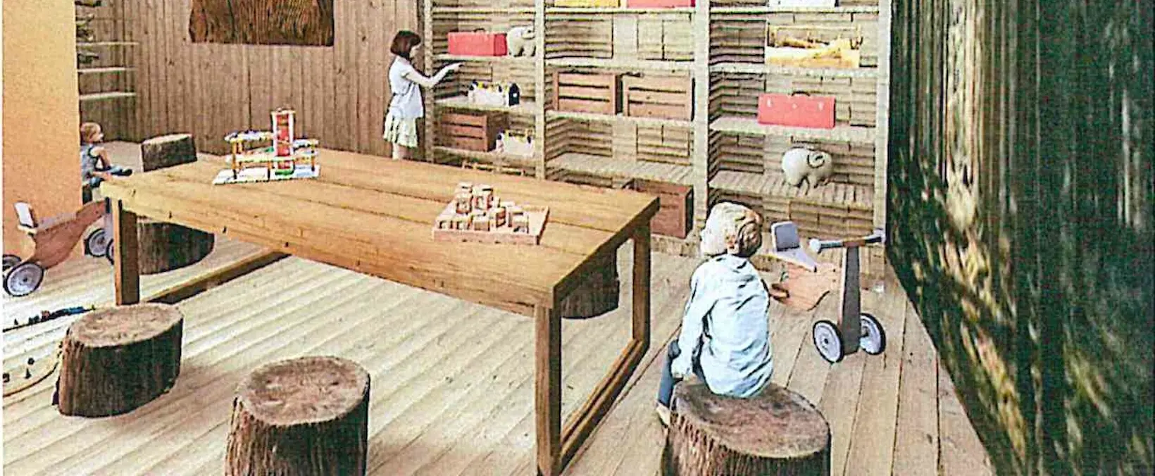 Sutrio inaugura il laboratorio didattico del legno