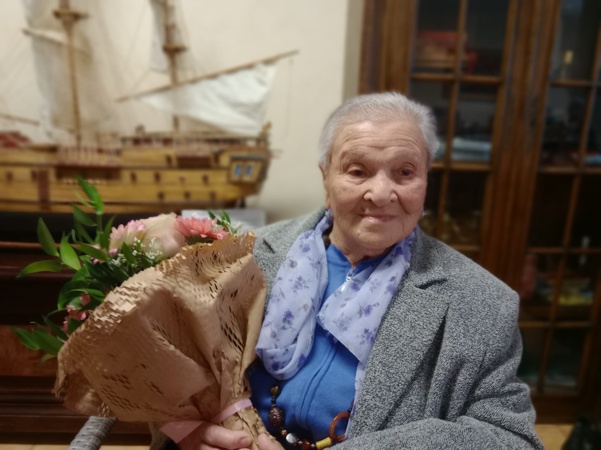 E sono 102 per Santina alla Casa di Soggiorno Binotto di Cavaso del Tomba (TV)