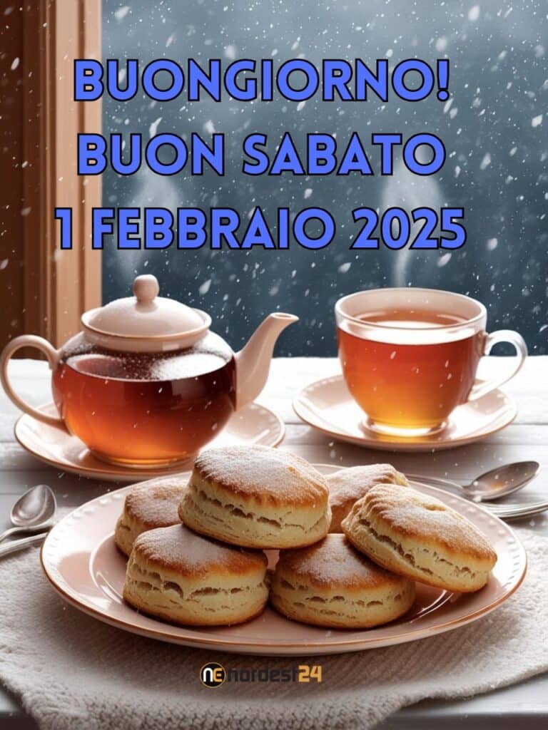 Immagini e frasi di Buongiorno per Sabato 1 Febbraio 2025