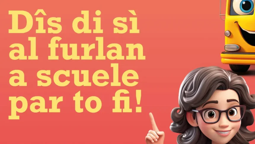 Lingua friulana a scuola: aperte le adesioni 