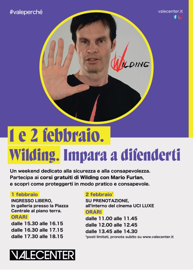 Valecenter annuncia un week-end all’insegna dell’autodifesa