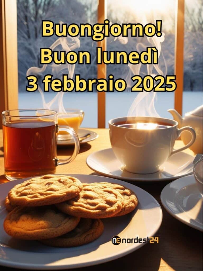 Immagini e frasi di buongiorno per lunedì 3 febbraio 2025