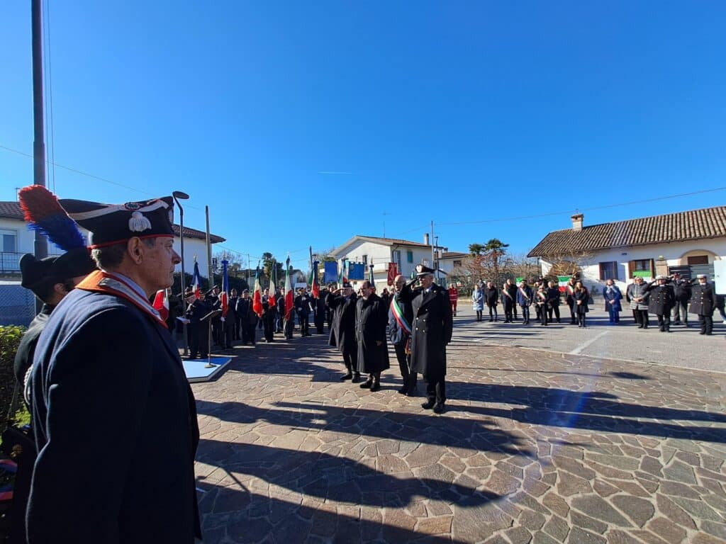 Gorgo di Latisana ricorda il sacrificio del carabiniere Enea Codotto