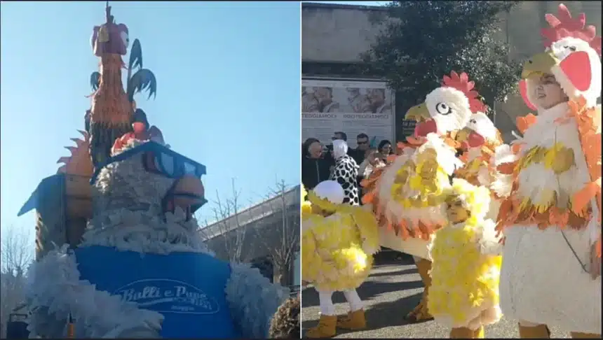 Carnevale di Muggia: la compagnia “Bulli e Pupe” vince con il tema "Galline"