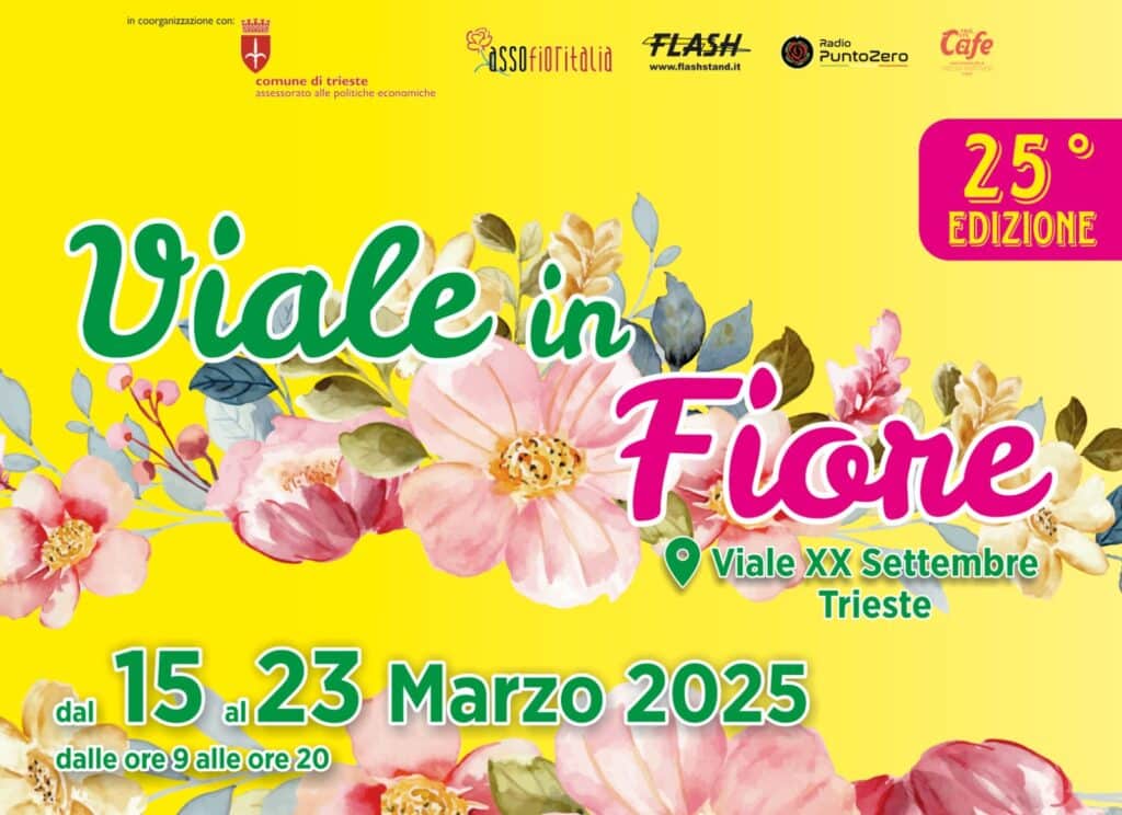 inaugurazione di Viale in Fiore 2025 sabato 15 marzo
