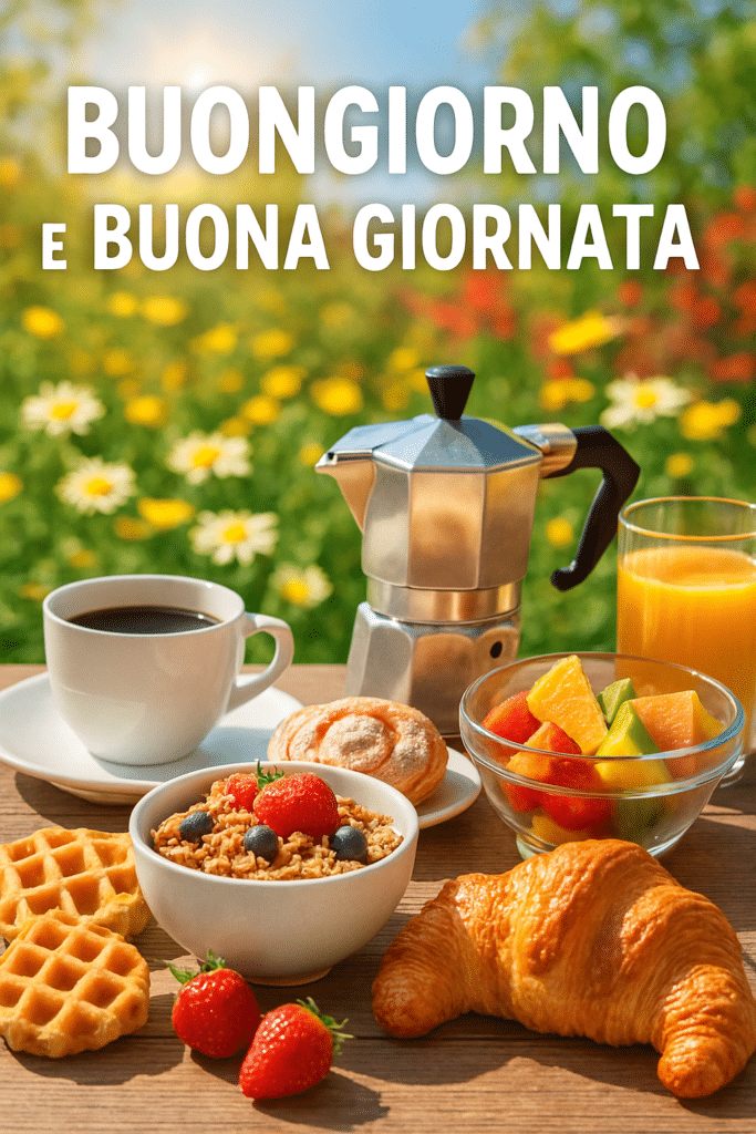 Frasi e immagini di buongiorno