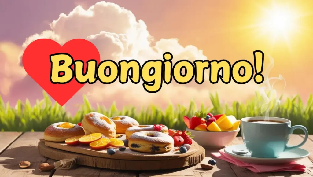 Immagini e frasi di Buongiorno e buona giornata