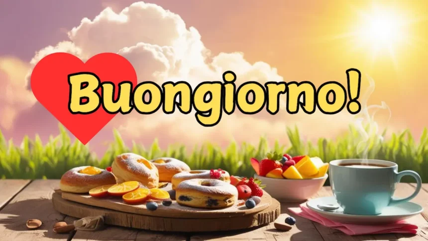 Frasi e immagini di Buongiorno