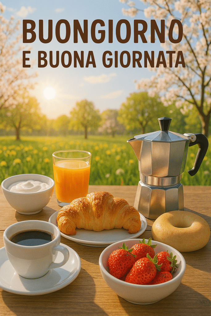 Frasi e immagini di buongiorno