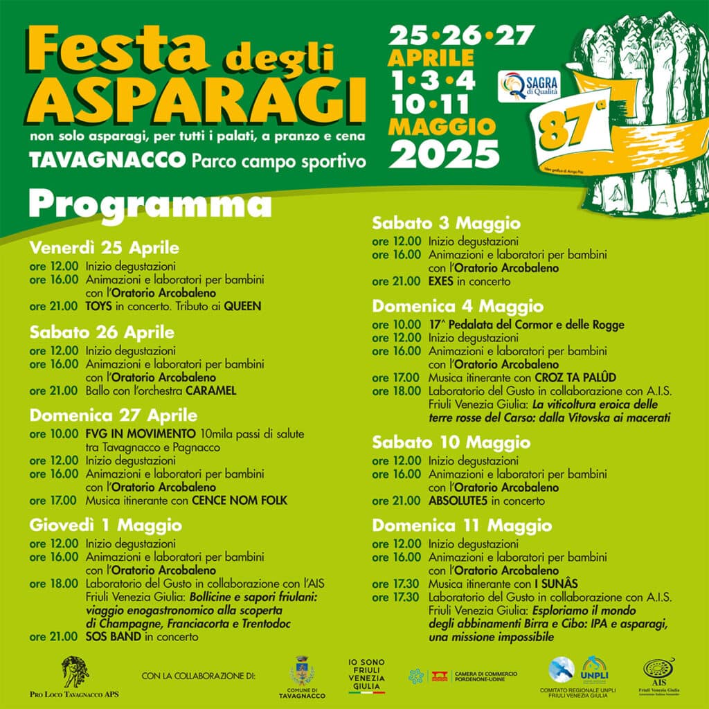 TAVAGNACCO – Festa degli Asparagi