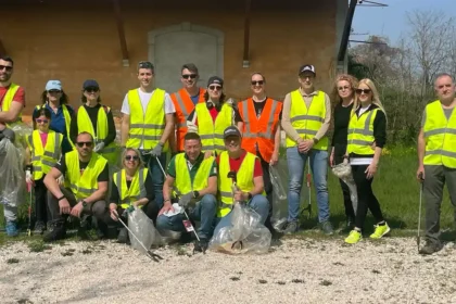 Giornata Ecologica a Nervesa: Comune e volontari insieme per ripulire la ciclopedonale “La Tradotta”