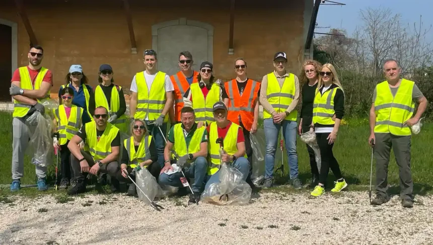 Giornata Ecologica a Nervesa: Comune e volontari insieme per ripulire la ciclopedonale “La Tradotta”