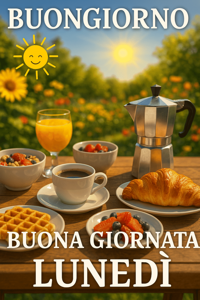 immagini e frasi di buongiorno per lunedì 7 aprile 2025