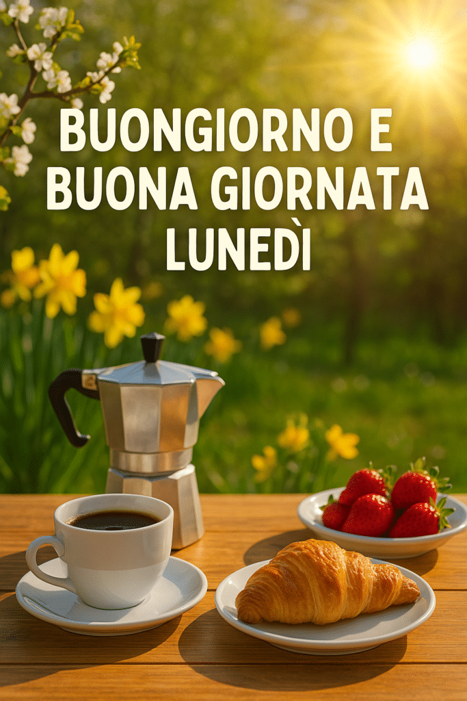 immagini e frasi di buongiorno per lunedì 7 aprile 2025