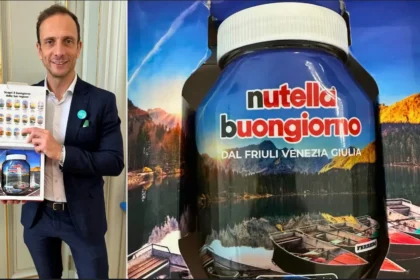 Friuli Venezia Giulia sui barattoli Nutella