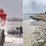 I danni delle mareggiate nelle foto di Claudia Zanini per Nordest24