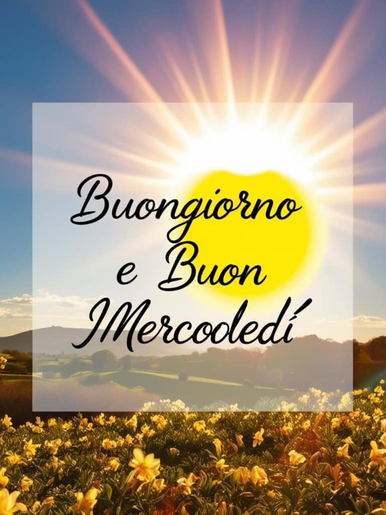 Immagini e Frasi di Buongiorno: Buona Giornata Mercoledì 30 Aprile 2025