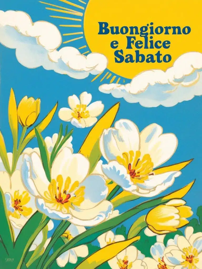 Immagini e frasi di Buongiorno e buon sabato