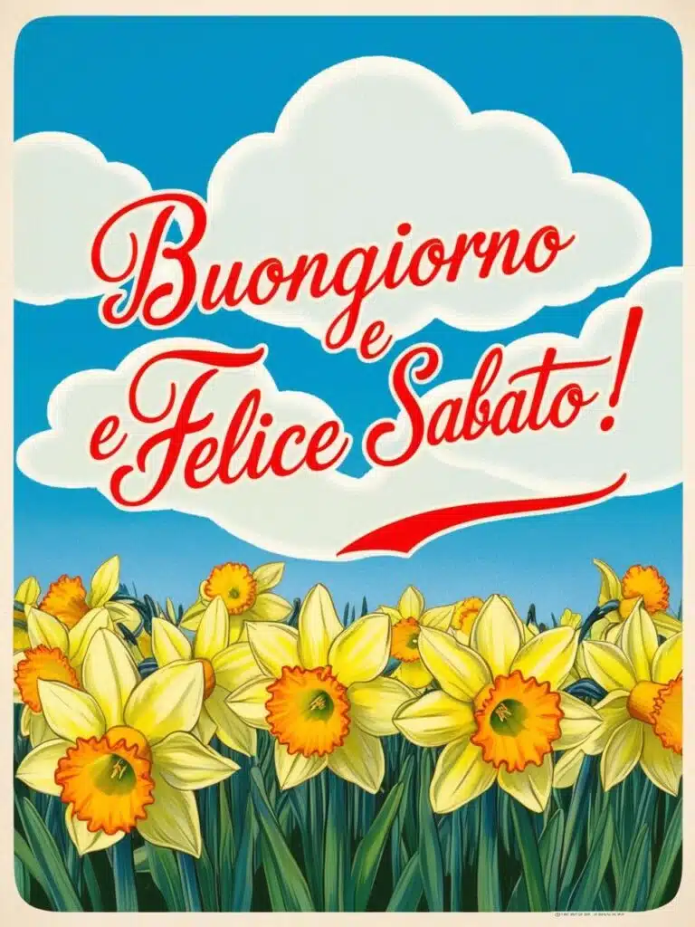 Immagini e frasi di Buongiorno e buon sabato