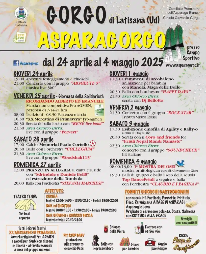 GORGO DI LATISANA - Asparagorgo