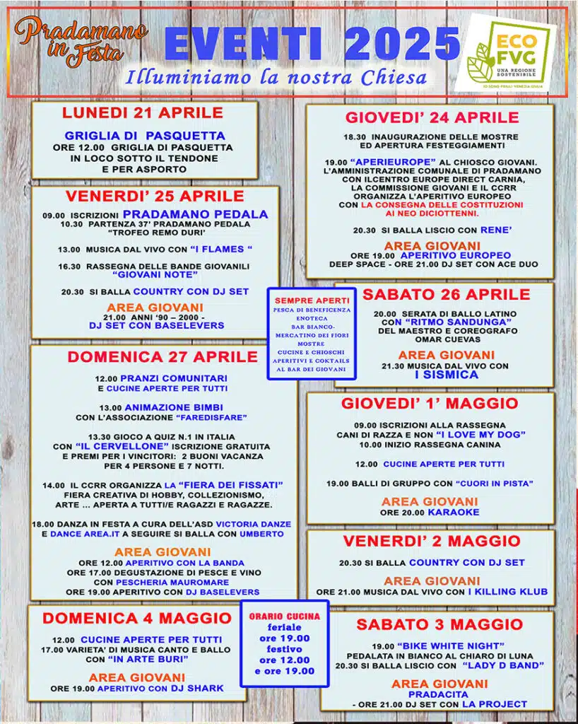 PRADAMANO IN FESTA