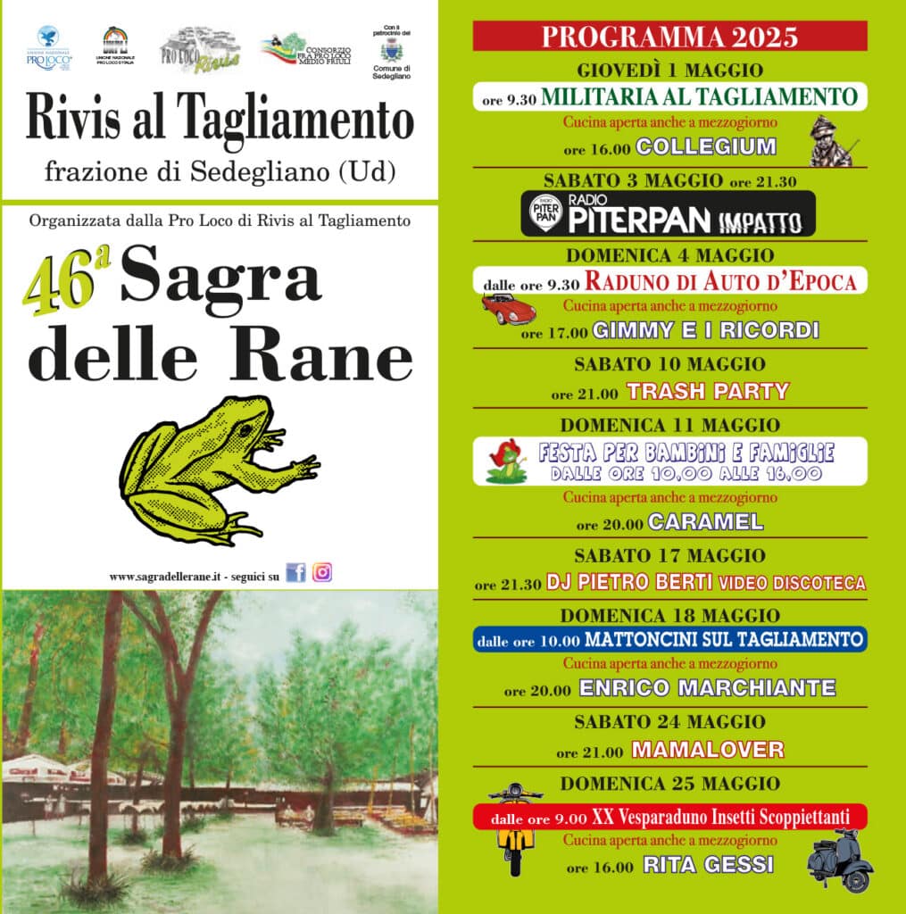 Sagra delle Rane a Rivis al Tagliamento