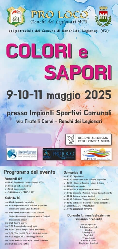 Colori e Sapori a Ronchi dei Legionari